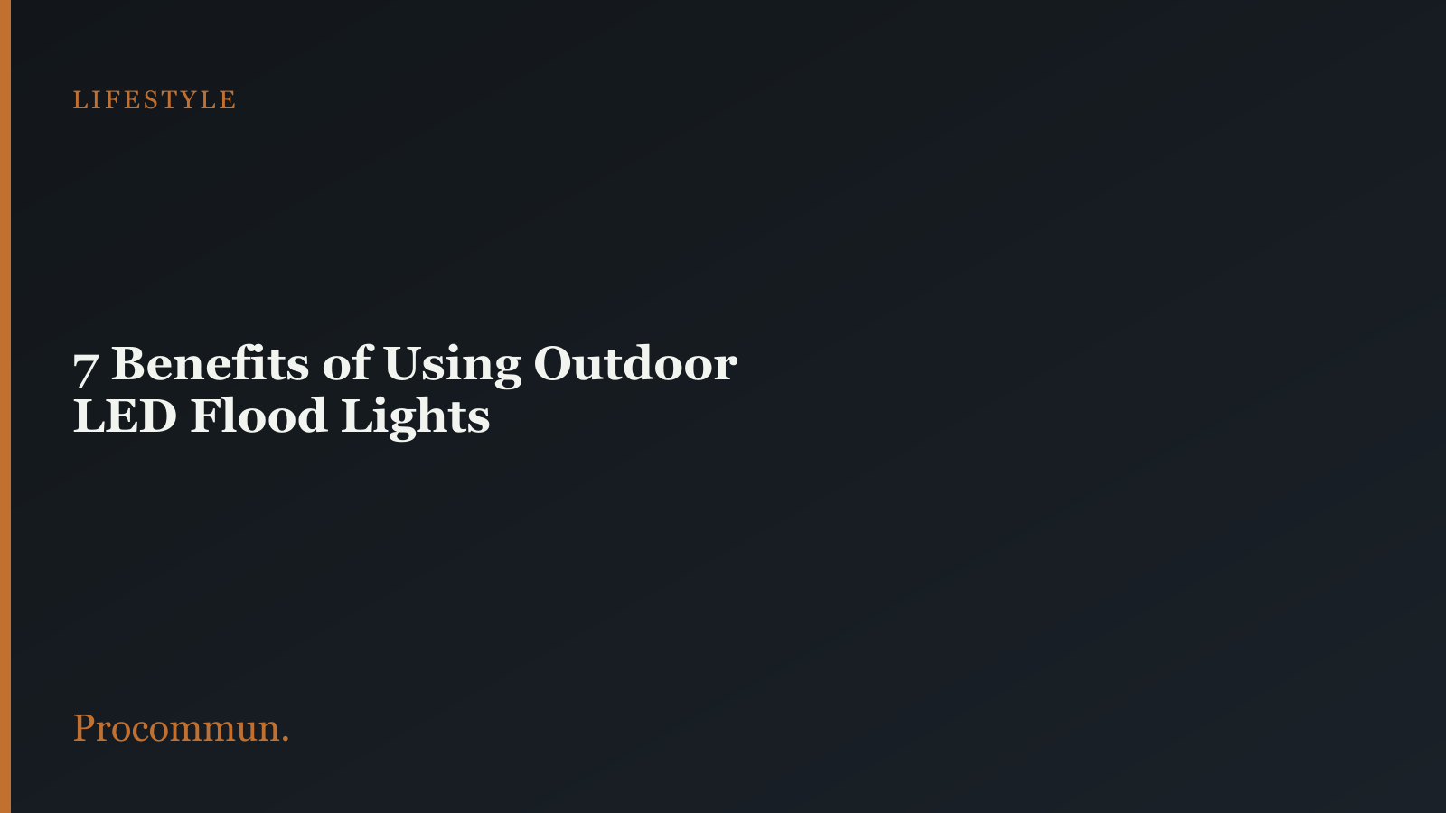 Outdoor Lights
