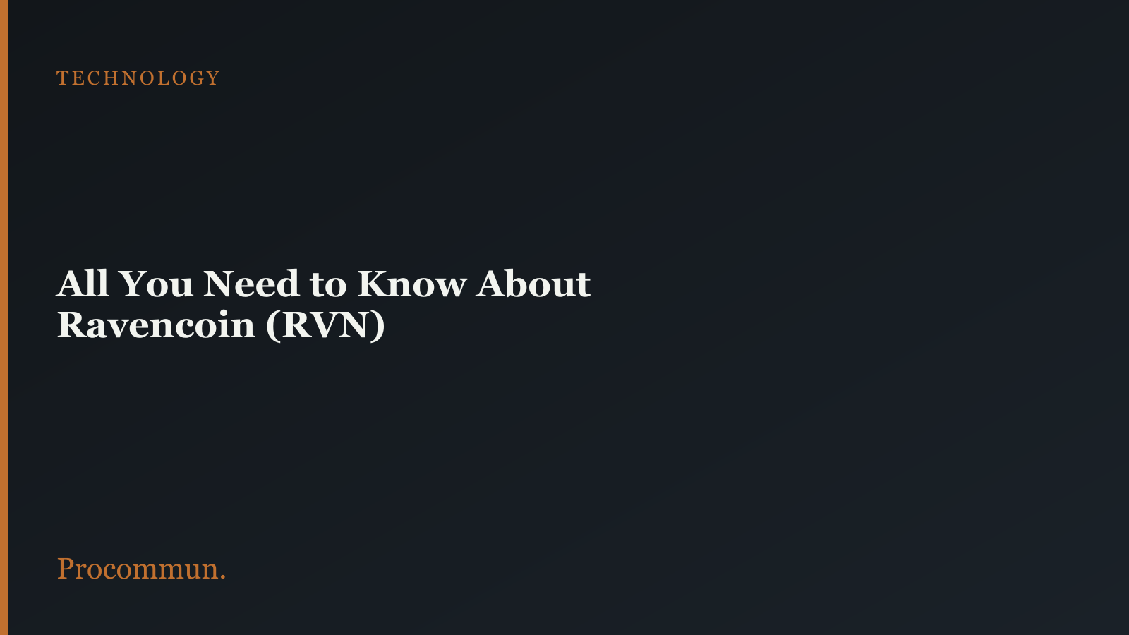 Ravencoin featured image