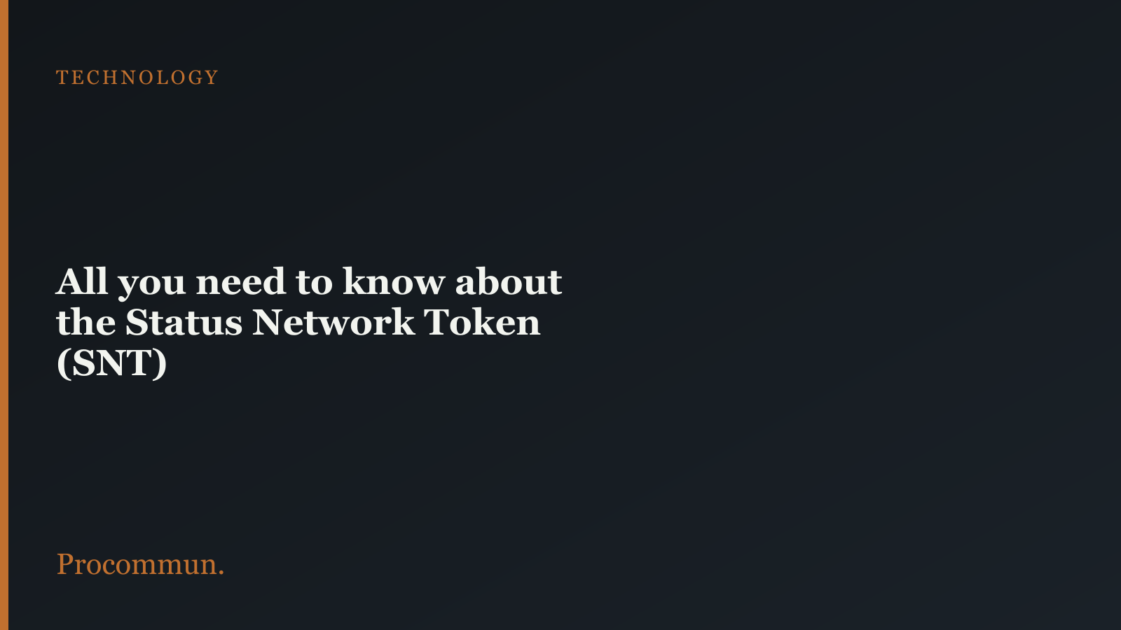 Status Network featured iamge