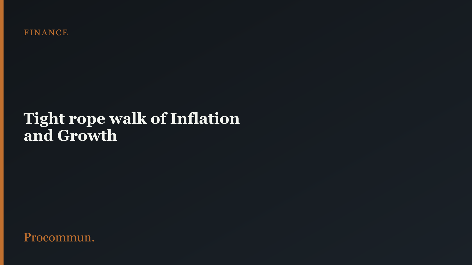 Inflation and Growth Procommun Blog Featured Image