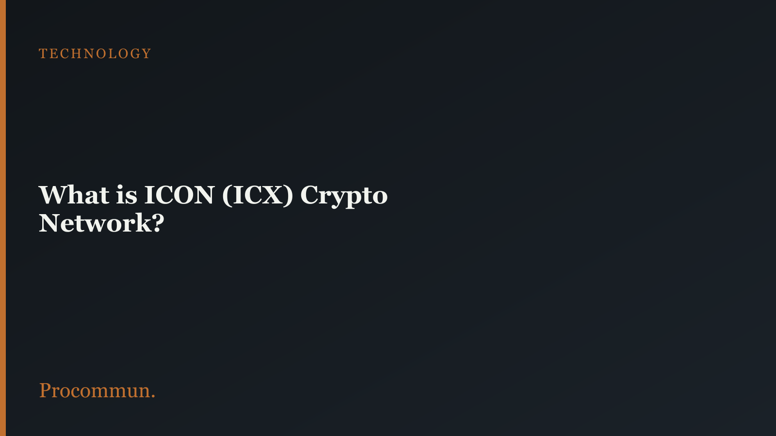 ICON ICX Featured Image
