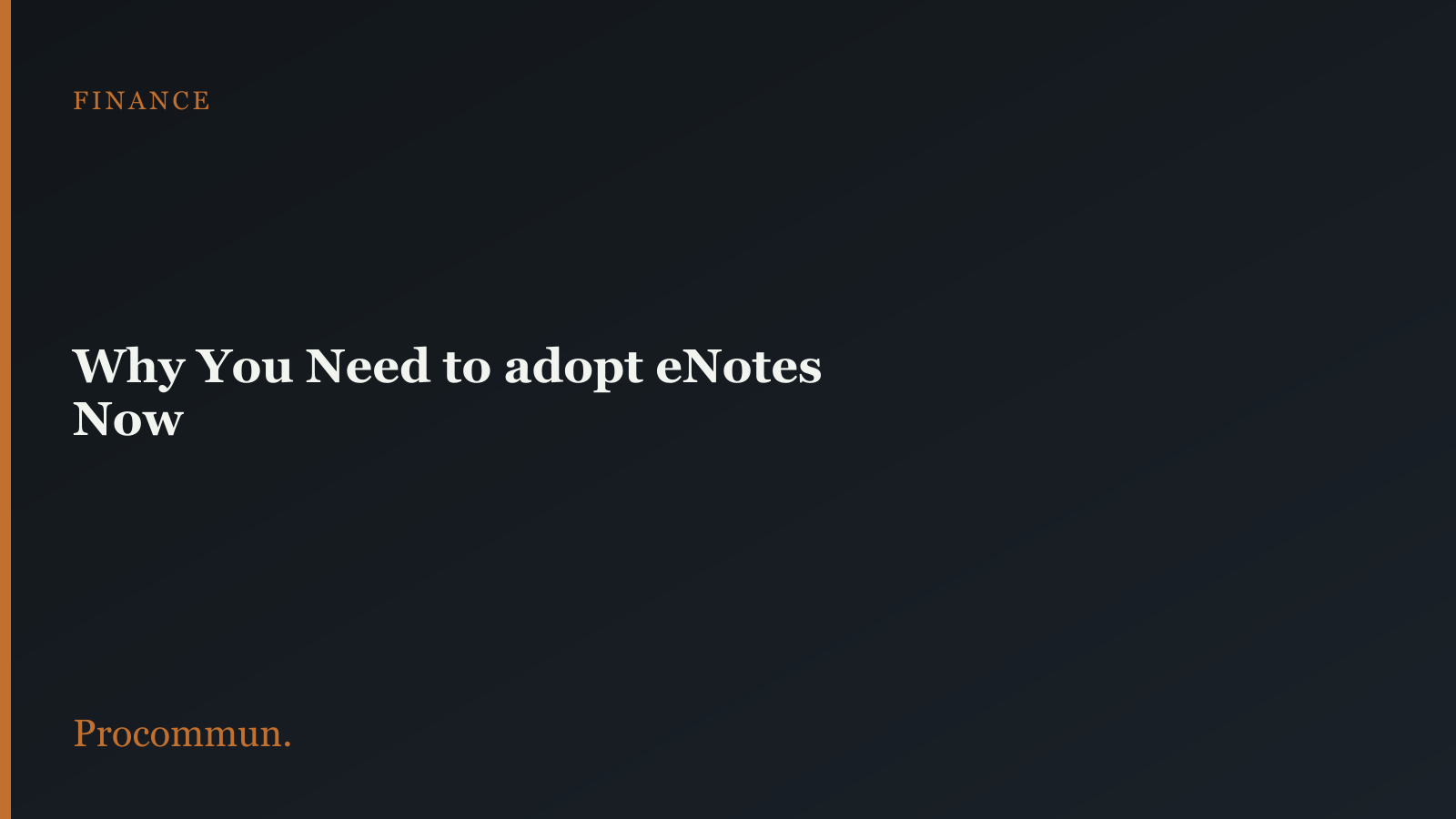 eNotes